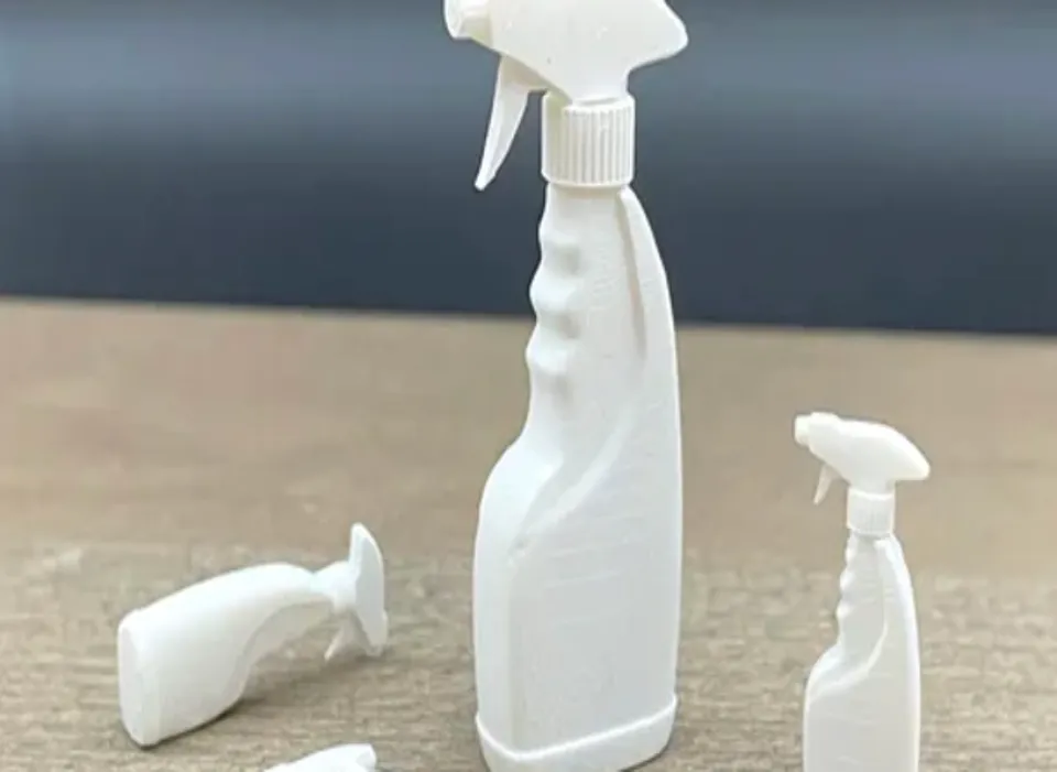 500Ml Spray Bottle 3D Print by 3D Think Ahead
